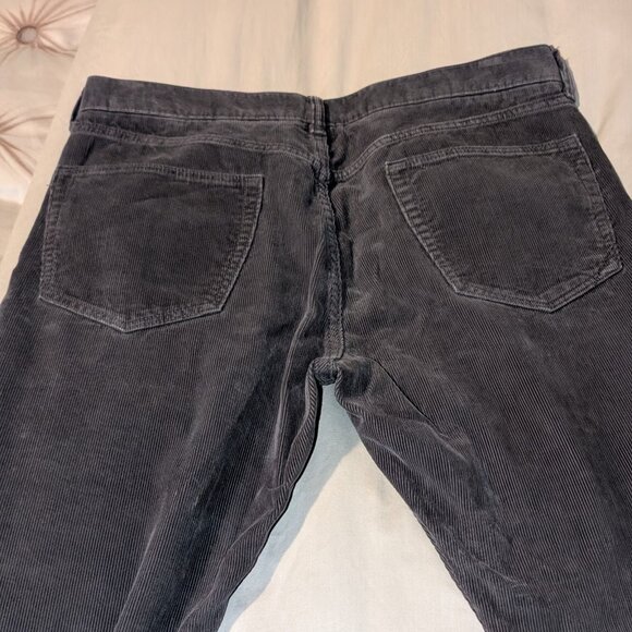Men's Banana Republic gray corduroys: 36/32 - Picture 4 of 5